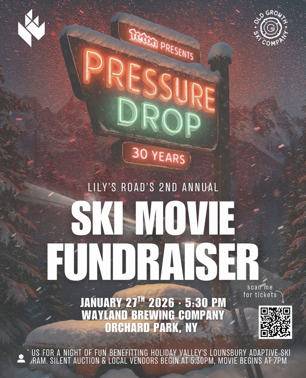 Pressure Drop: Lily’s Road aims to raise funds for Lounsbury Adaptive Ski Program